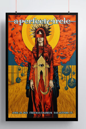 A Perfect Circle San Antonio Poster