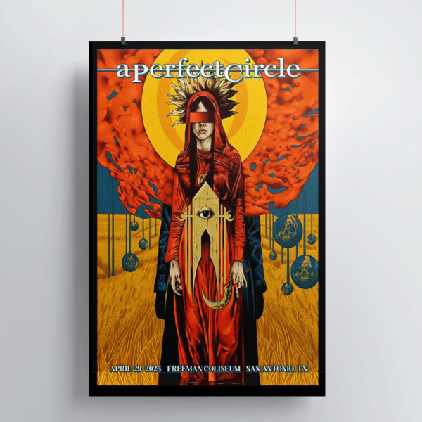 A Perfect Circle San Antonio Poster