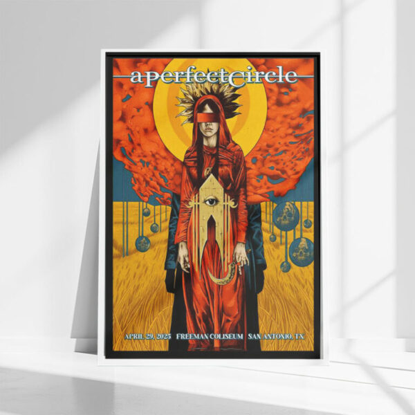 A Perfect Circle San Antonio Poster - Image 4